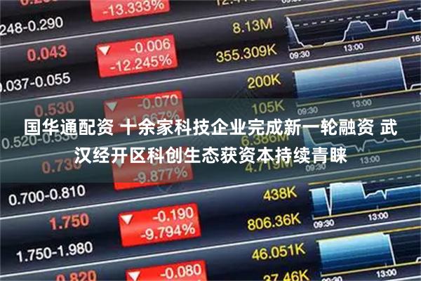 国华通配资 十余家科技企业完成新一轮融资 武汉经开区科创生态获资本持续青睐