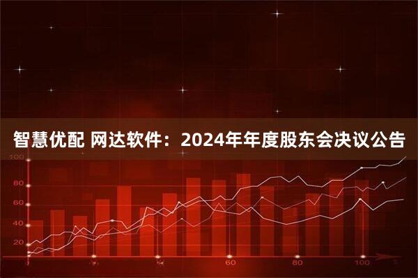 智慧优配 网达软件：2024年年度股东会决议公告